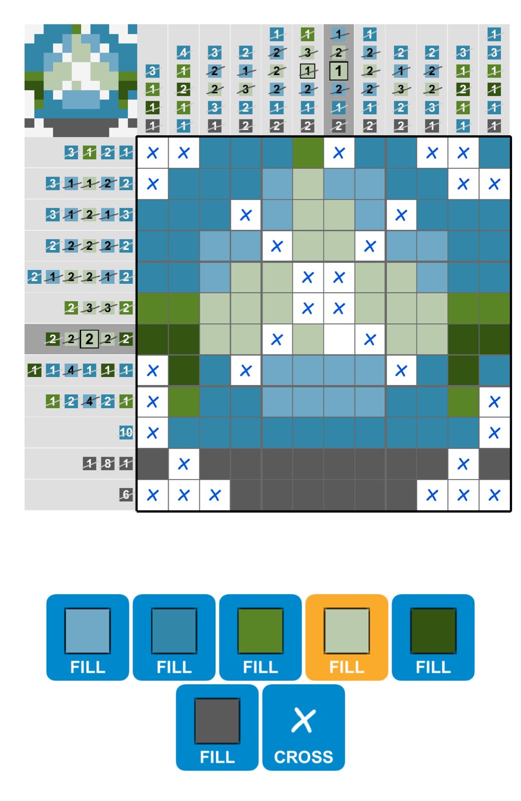 Puzzle Page Picture Cross November 29 2025