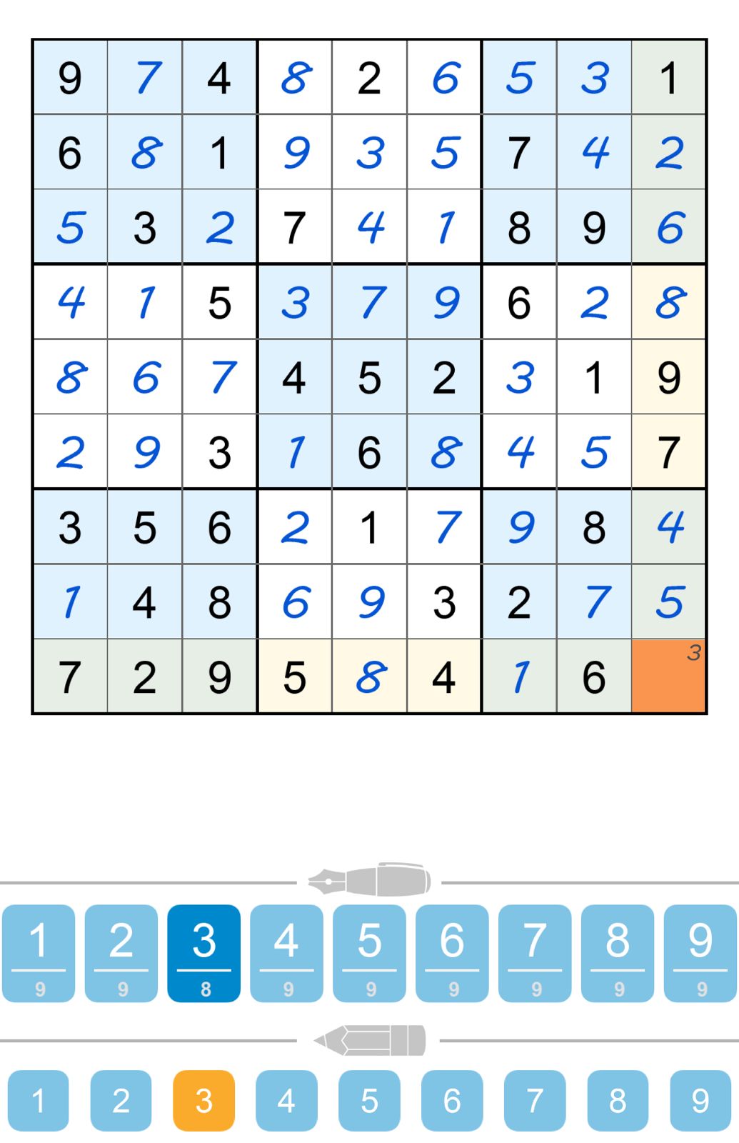 Puzzle Page Sudoku November 9 2025 Puzzle Page Sudoku November 9 2025