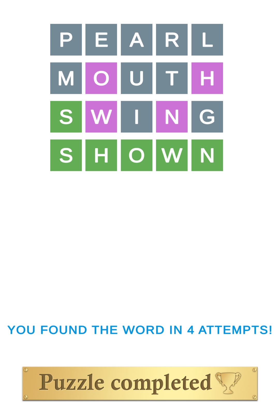 Puzzle Page Wordy November 20 2025