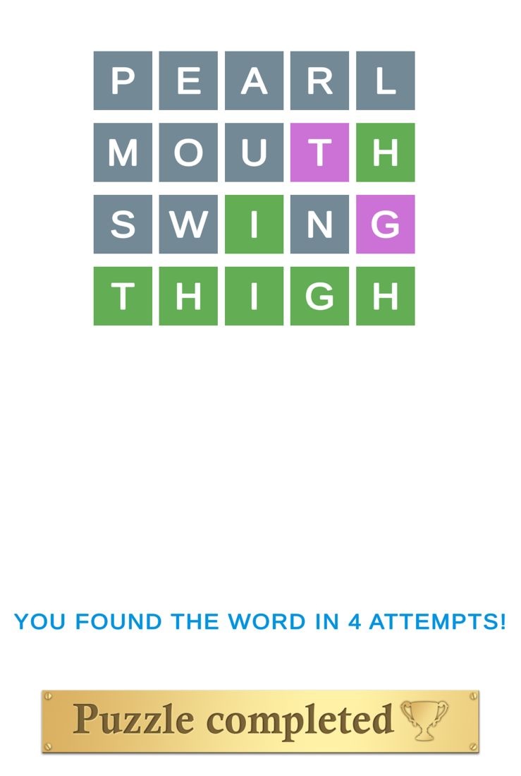 Puzzle Page Wordy November 6 2025