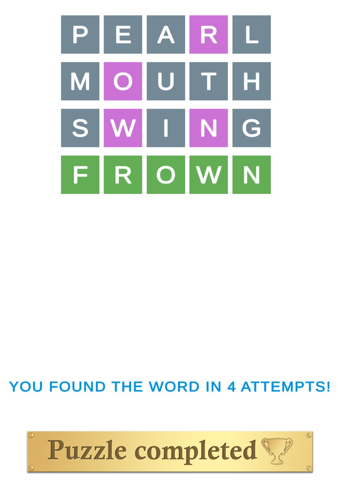 Puzzle Page Wordy November 7 2025