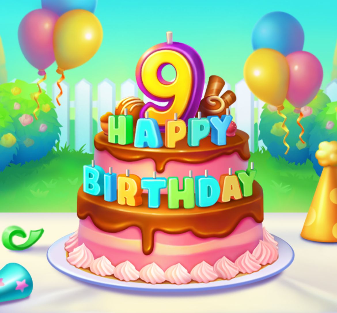 Word Cookies 9th Anniversary