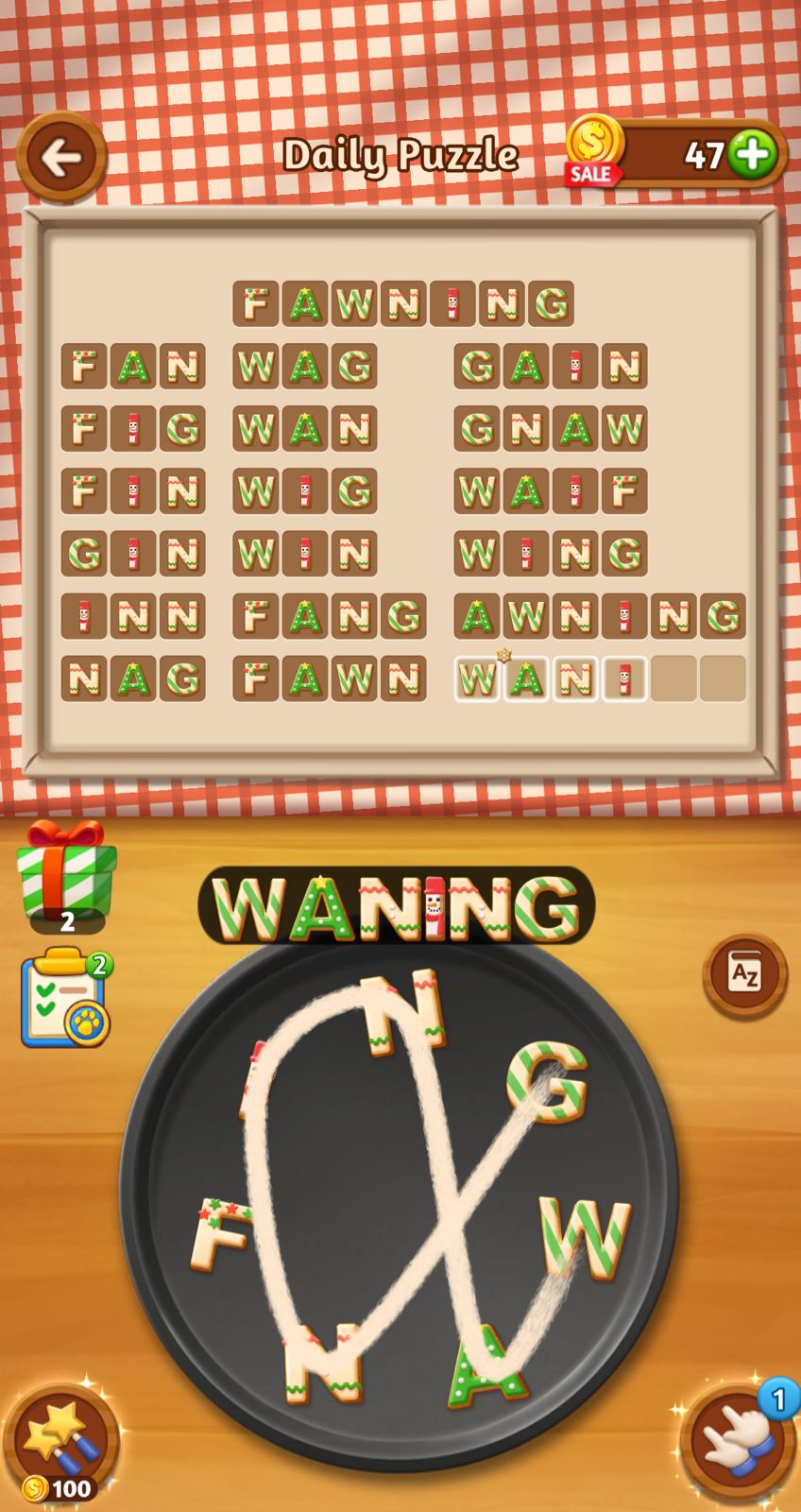 Word Cookies Daily December 1 2025