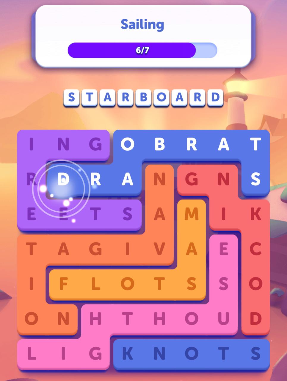 Word Lanes Daily Unwind November 15 2025