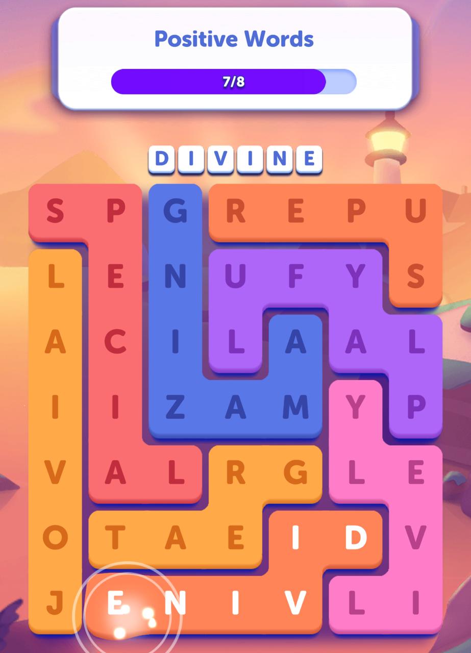 Word Lanes Daily Unwind November 22 2025