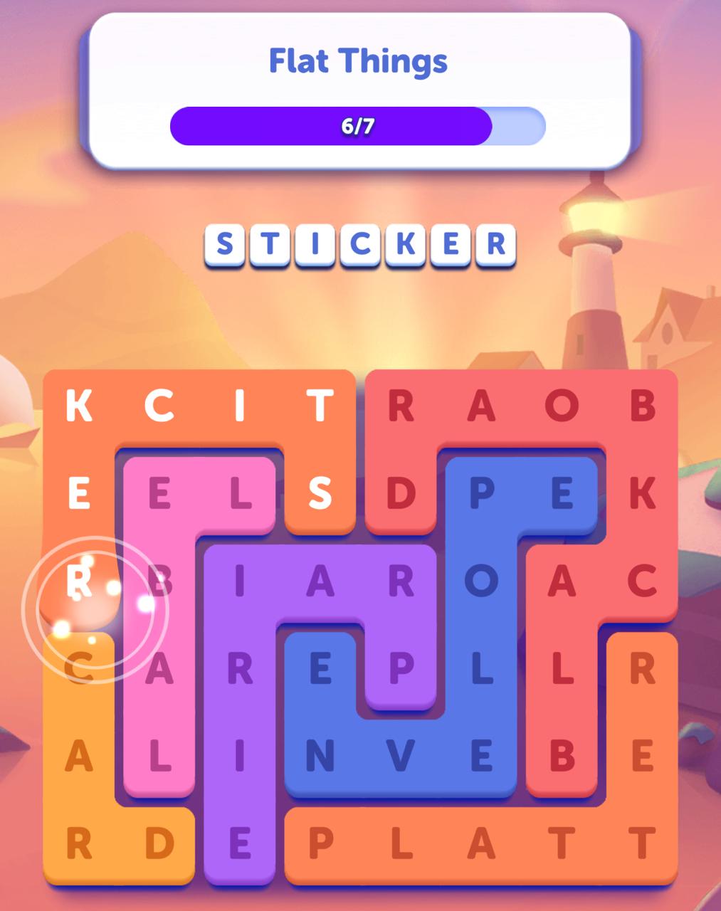 Word Lanes Daily Unwind November 23 2025