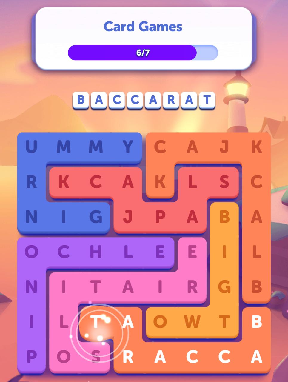 Word Lanes Daily Unwind November 30 2025