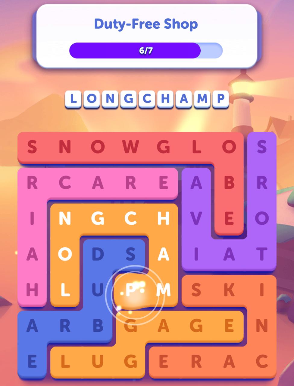 Word Lanes Daily Unwind November 6 2025