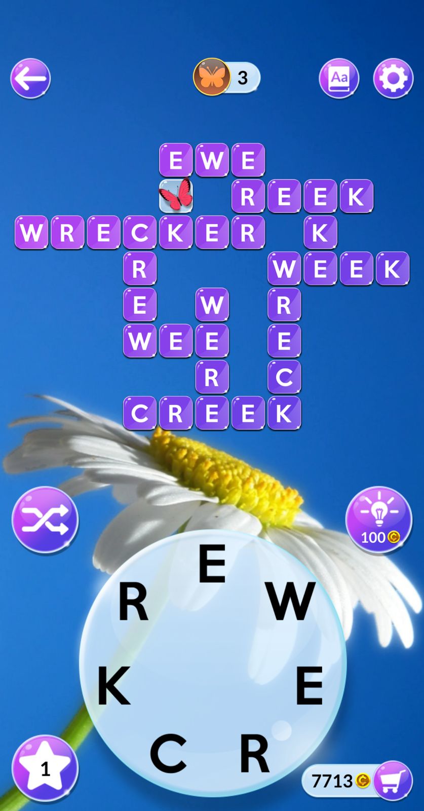 Wordscapes In Bloom Daily November 22 2025