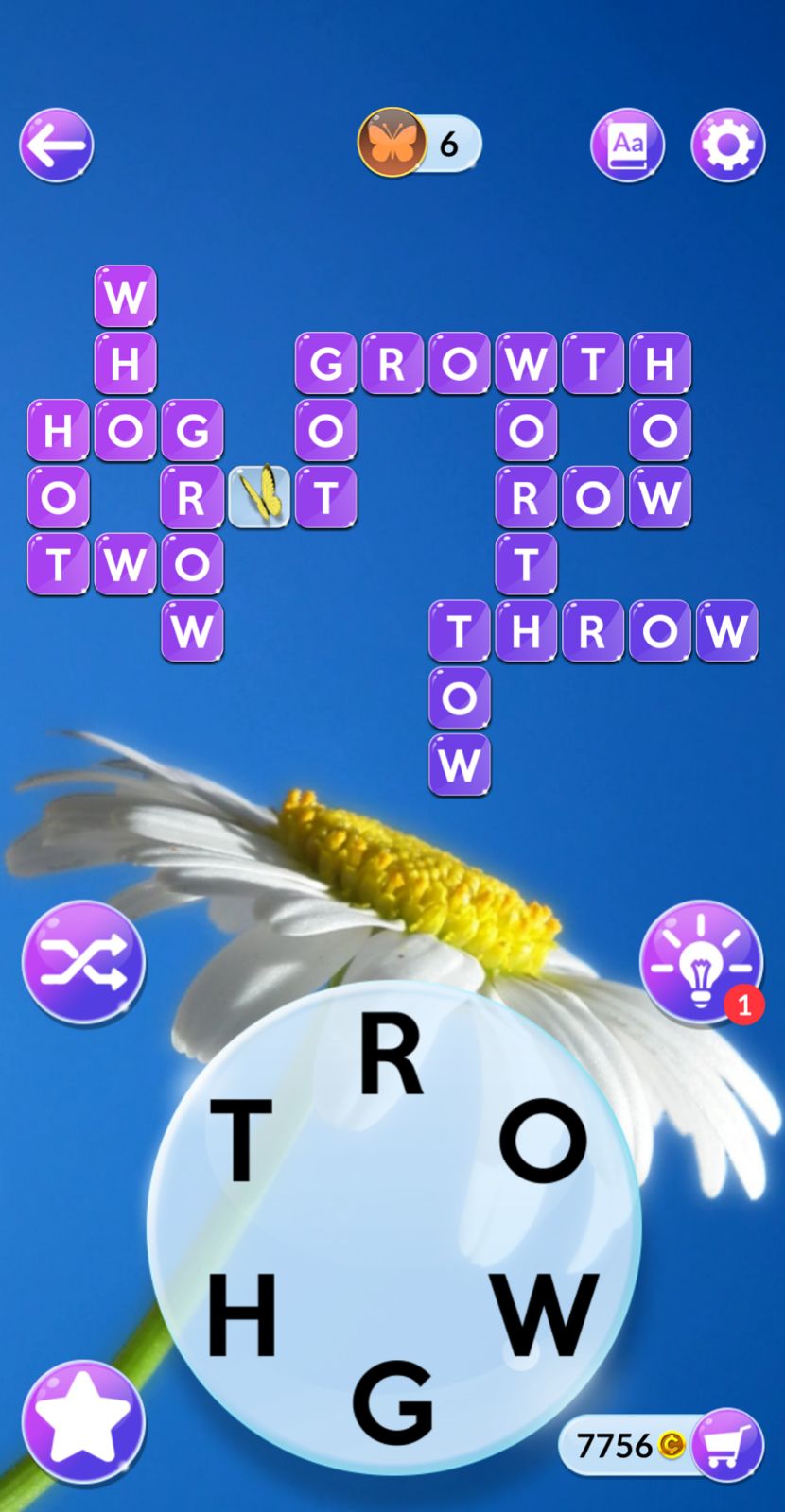 Wordscapes In Bloom Daily November 24 2025