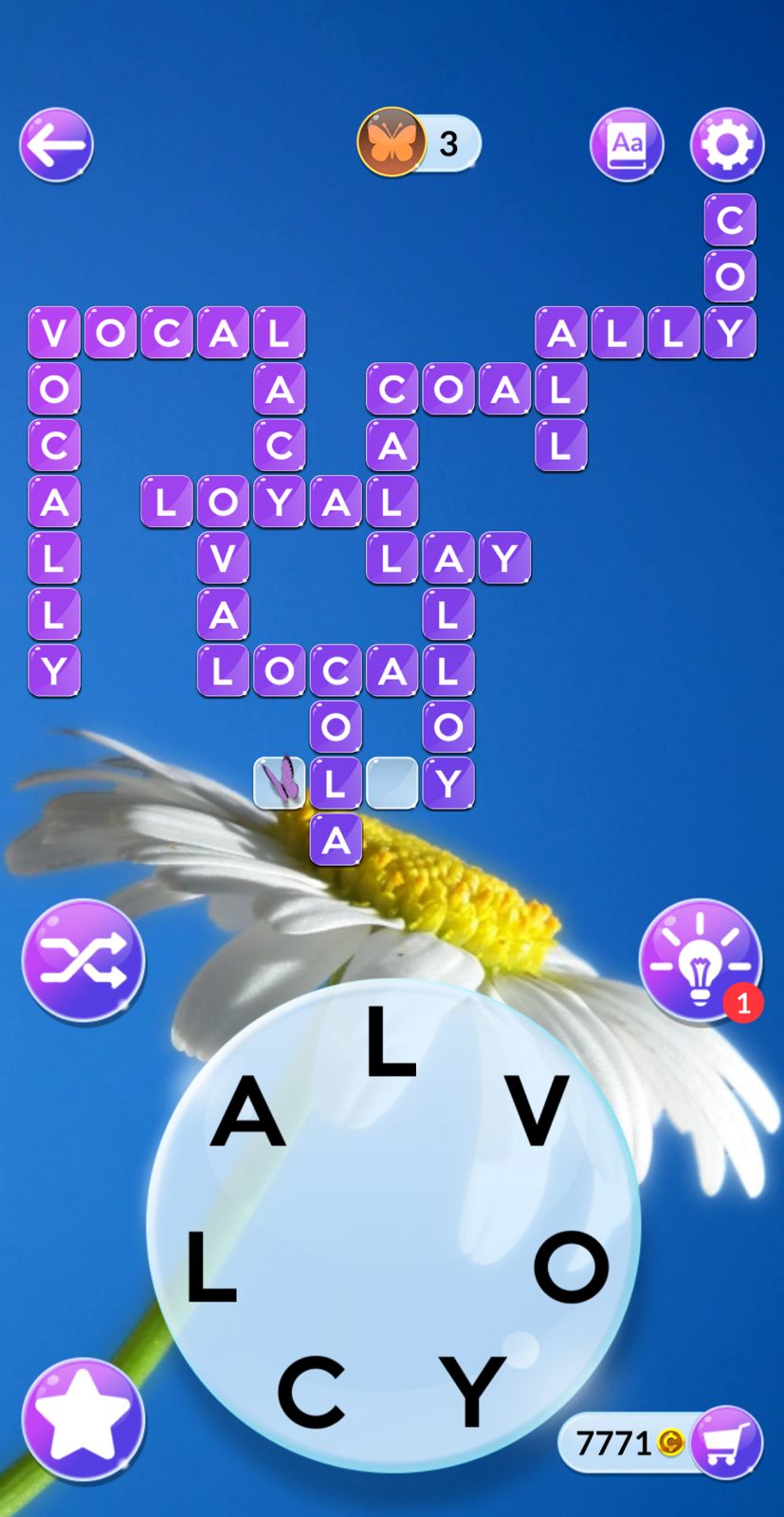 Wordscapes In Bloom Daily November 25 2025