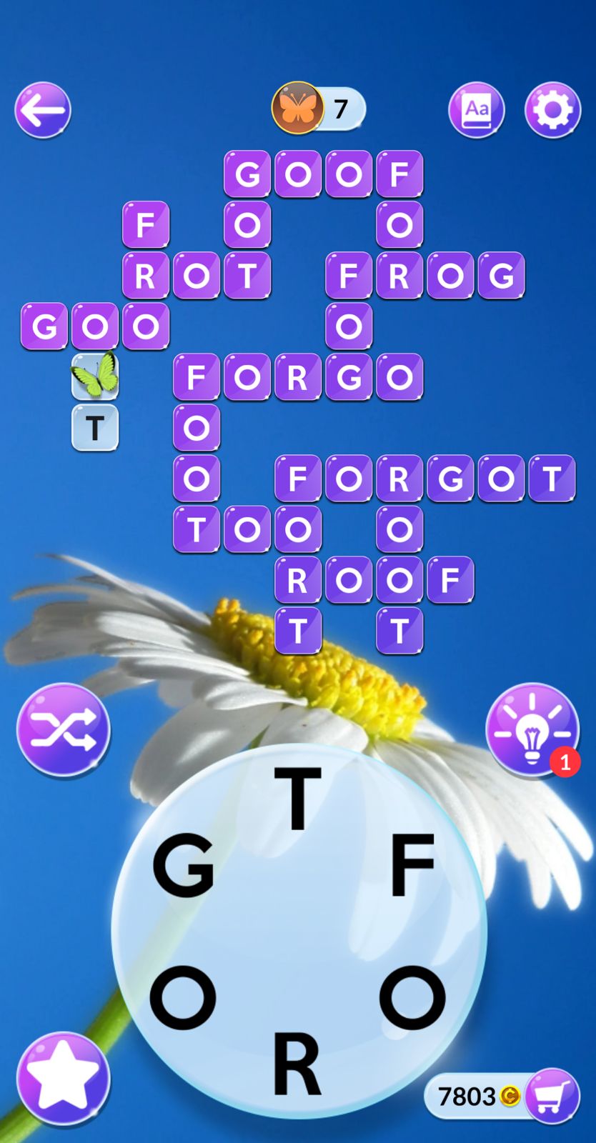 Wordscapes In Bloom Daily November 27 2025