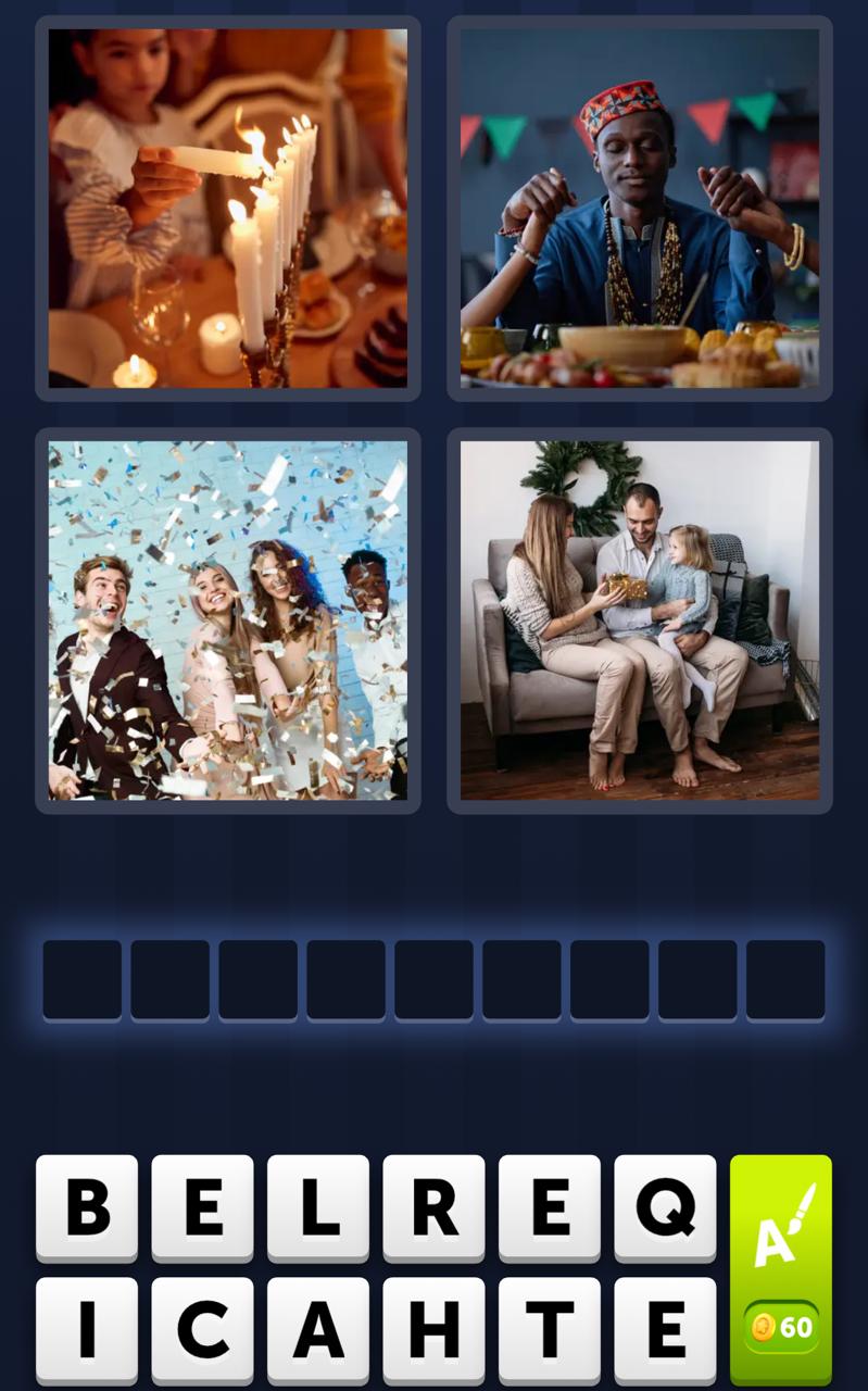 4 Pics 1 Word Daily Bonus Puzzle December 25 2025