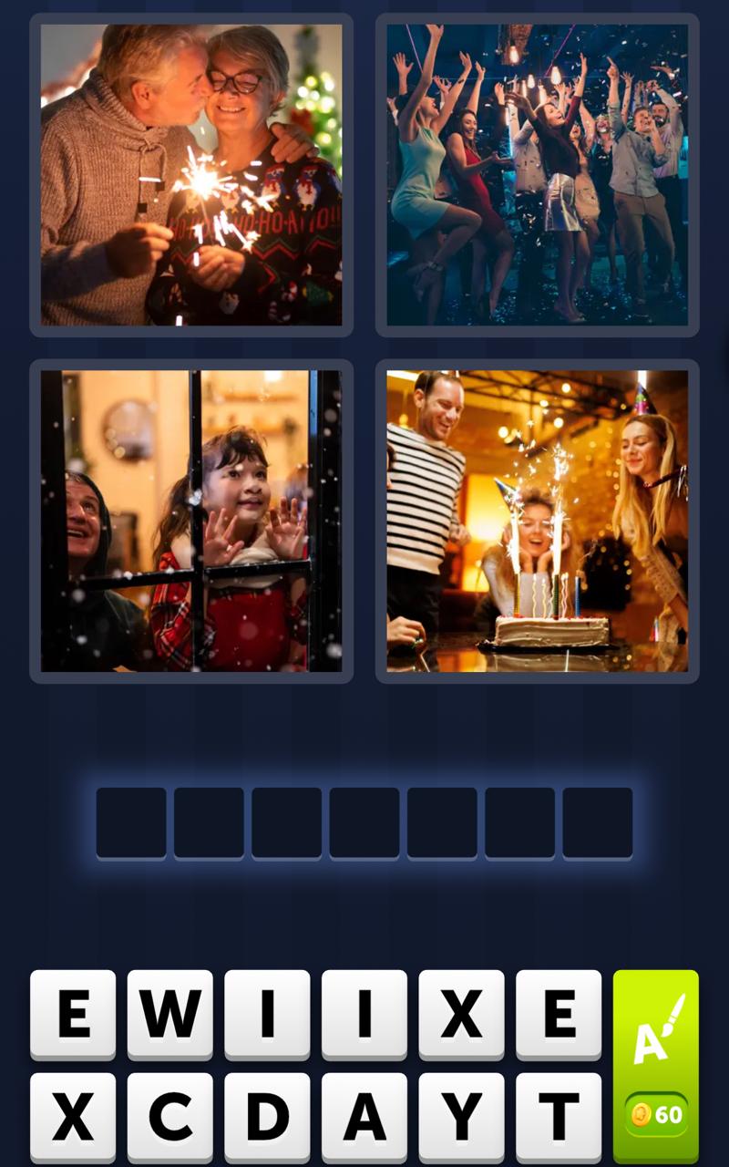 4 Pics 1 Word Daily Bonus Puzzle December 31 2025