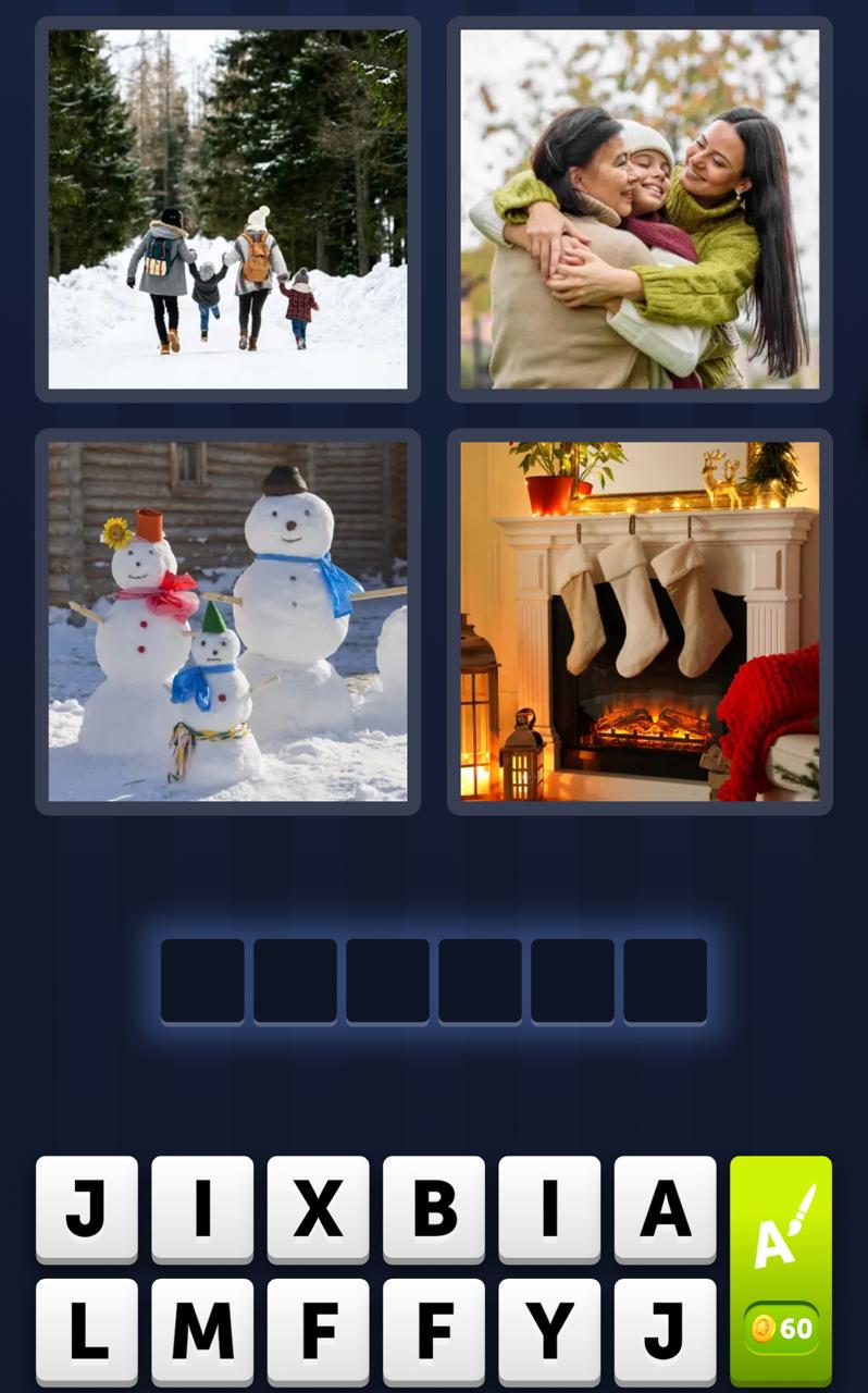 4 Pics 1 Word Daily Puzzle December 30 2025