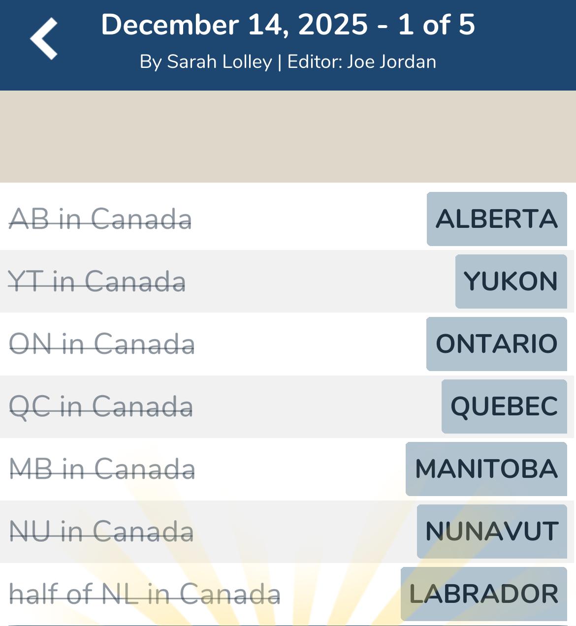 7 Little Words December 14 2025 1