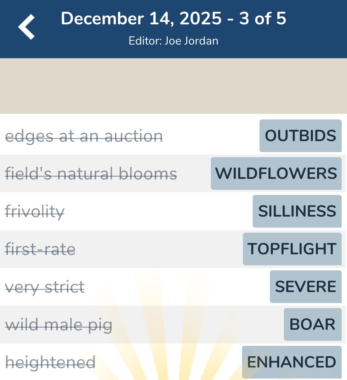 7 Little Words December 14 2025 3