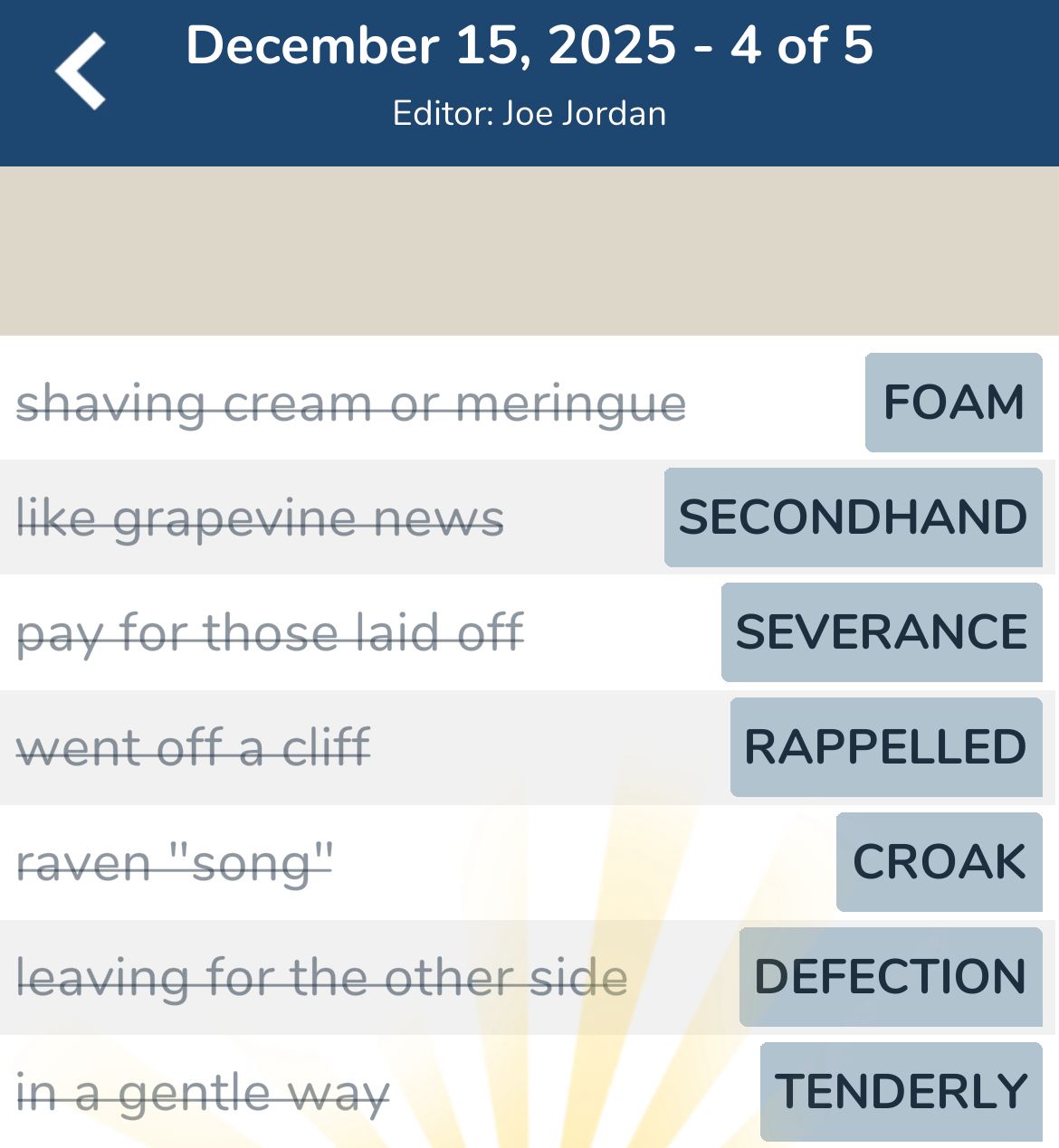 7 Little Words December 15 2025 4