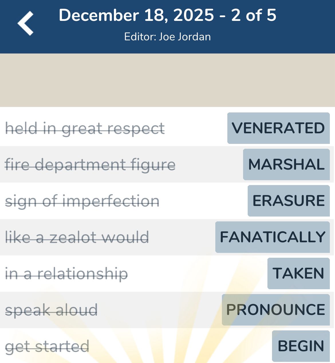 7 Little Words December 18 2025 2 7 Little Words December 18 2025 2