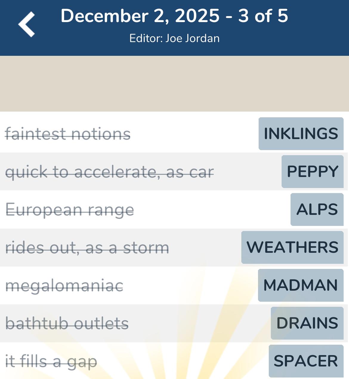 7 Little Words December 2 2025 3