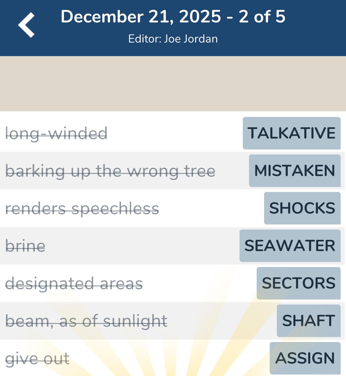 7 Little Words December 21 2025 2 7 Little Words December 21 2025 2