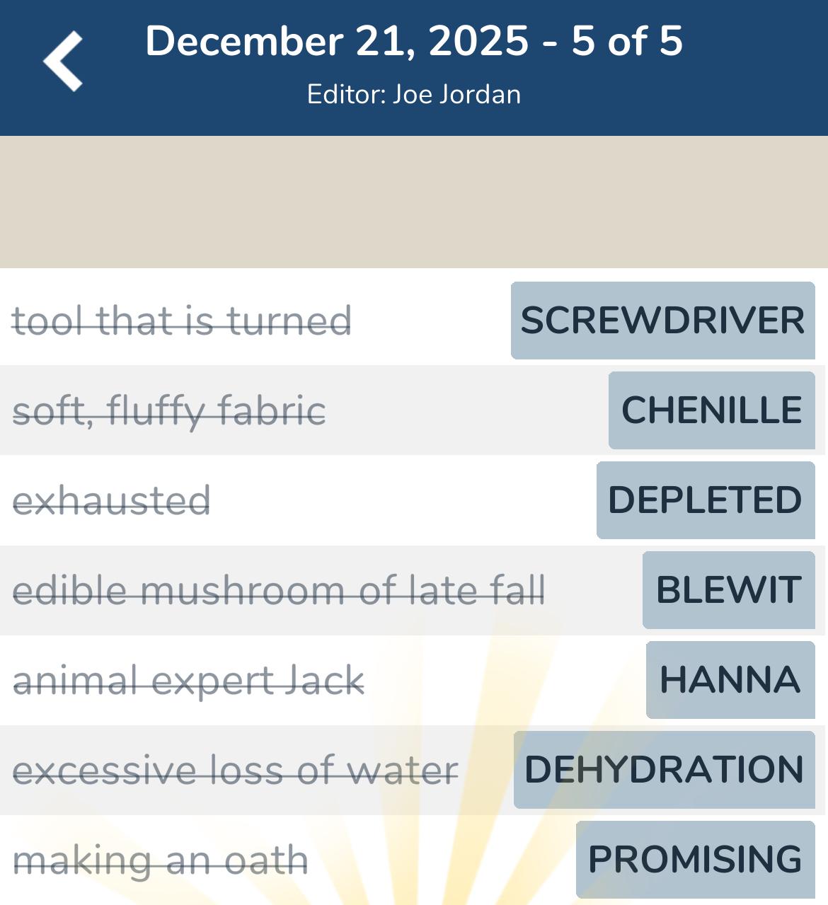 7 Little Words December 21 2025 5 7 Little Words December 21 2025 5