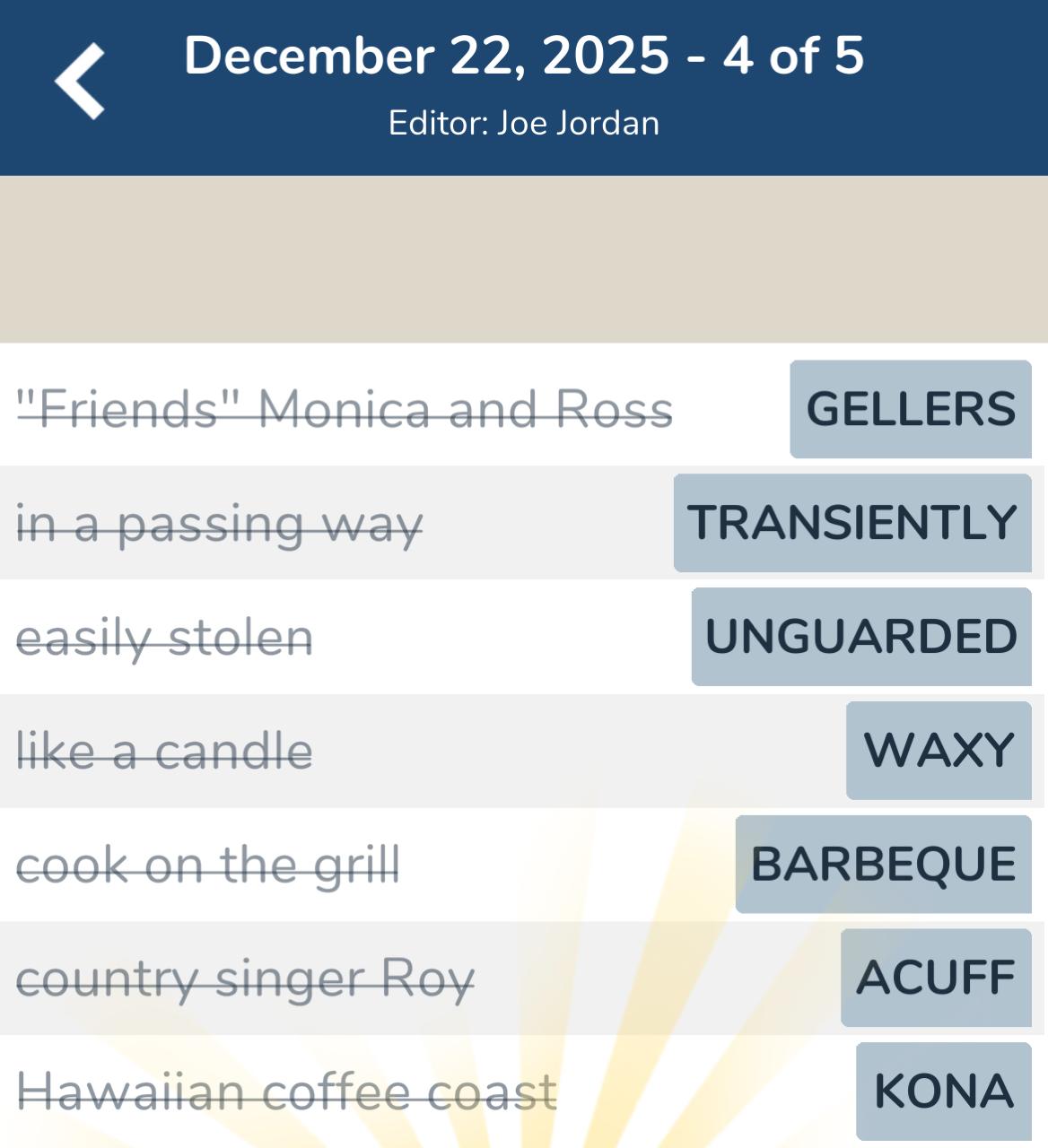 7 Little Words December 22 2025 4