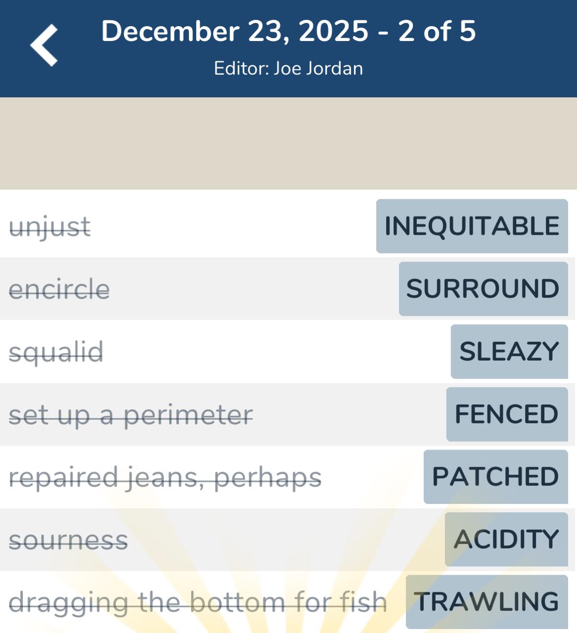7 Little Words December 23 2025 2 7 Little Words December 23 2025 2