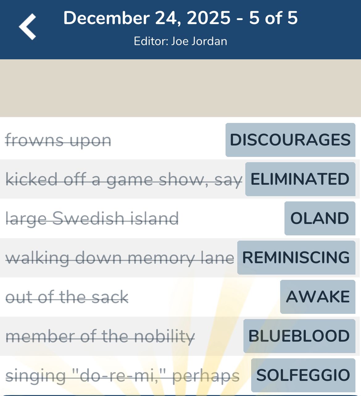 7 Little Words December 24 2025 5