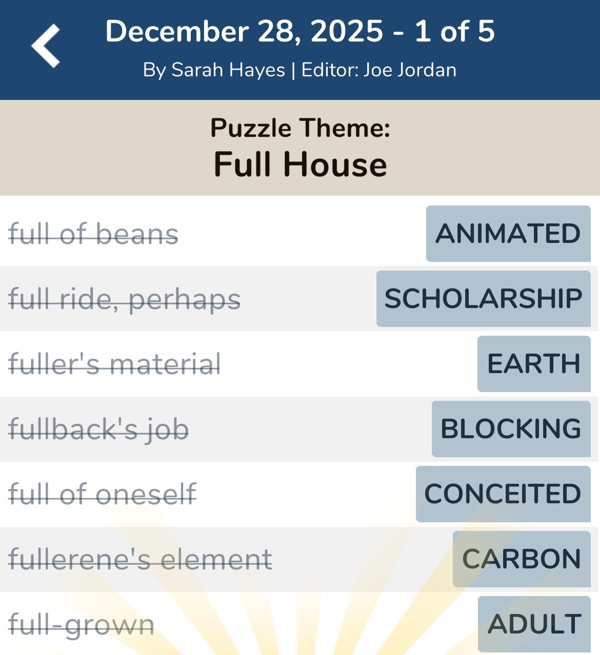 7 Little Words December 28 2025 1
