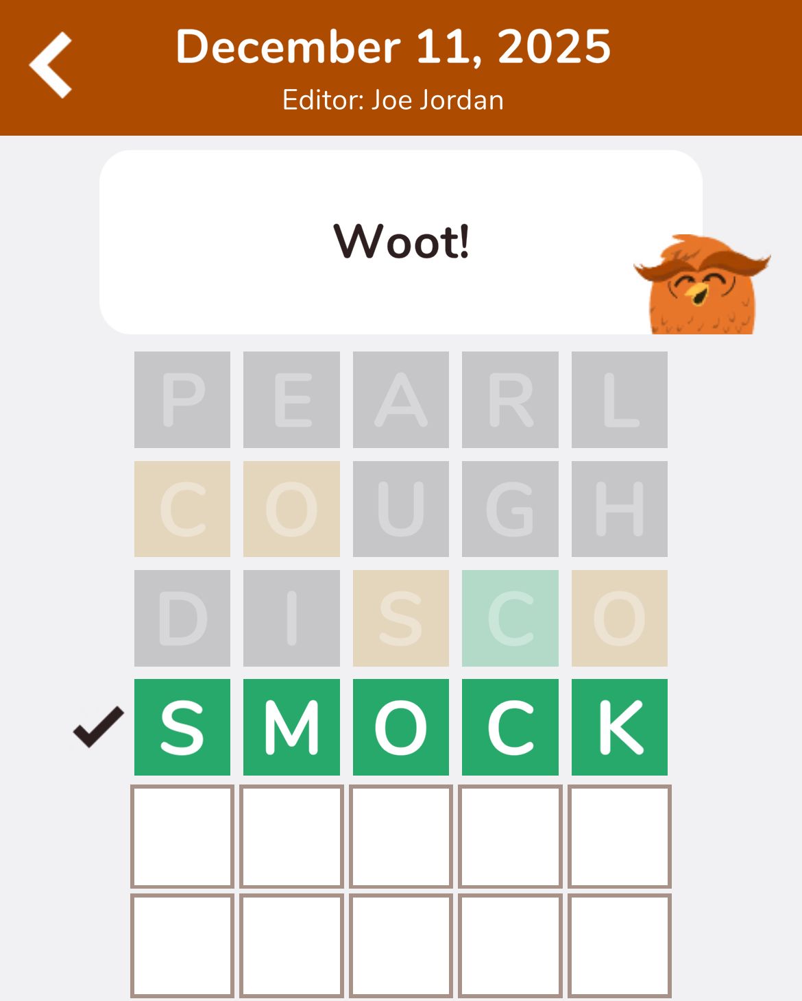 7 Little Words Hootle December 11 2025