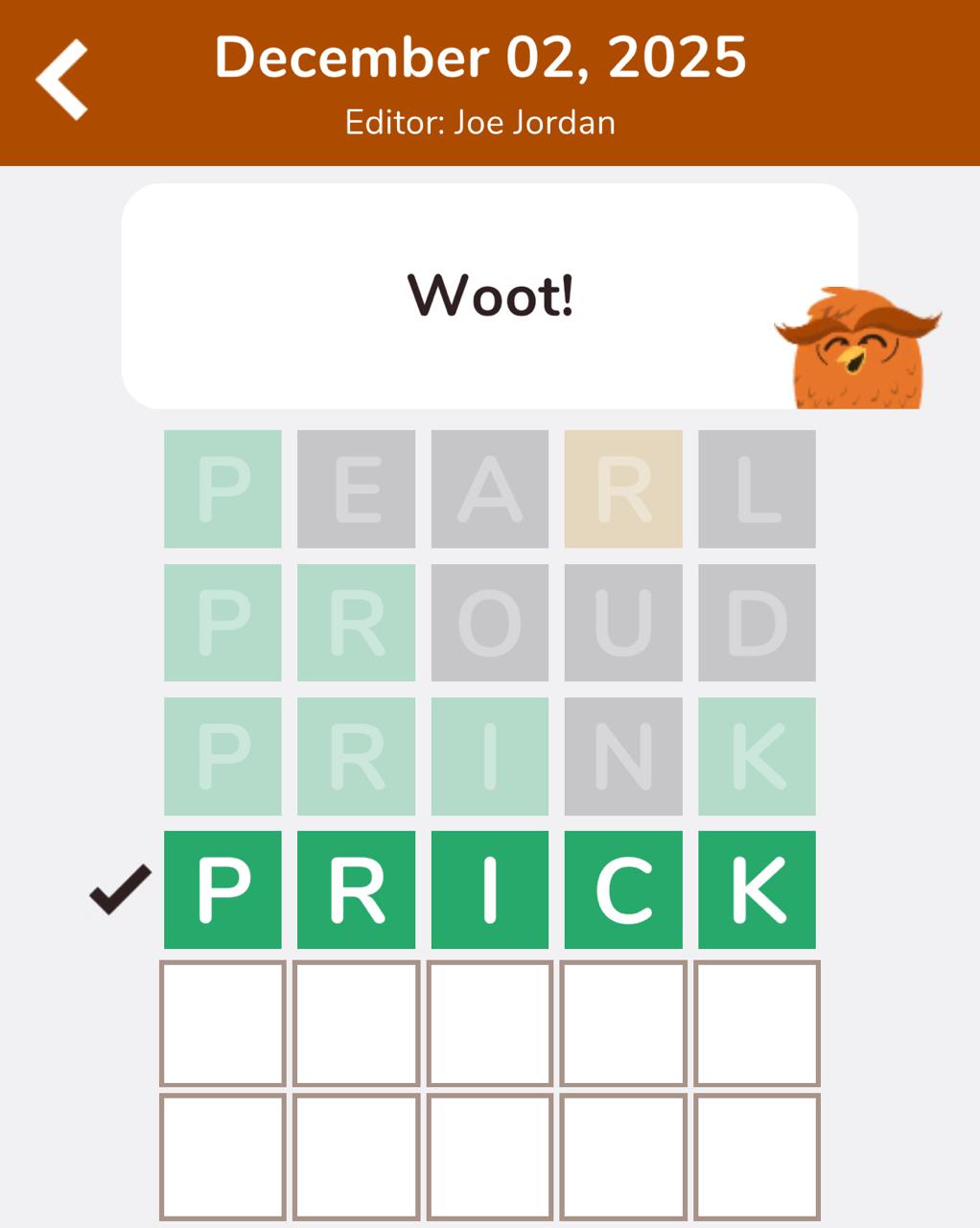 7 Little Words Hootle December 2 2025