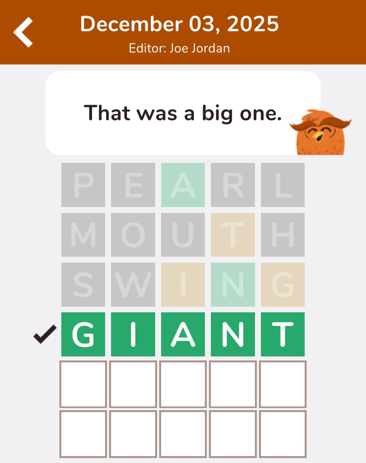 7 Little Words Hootle December 3 2025