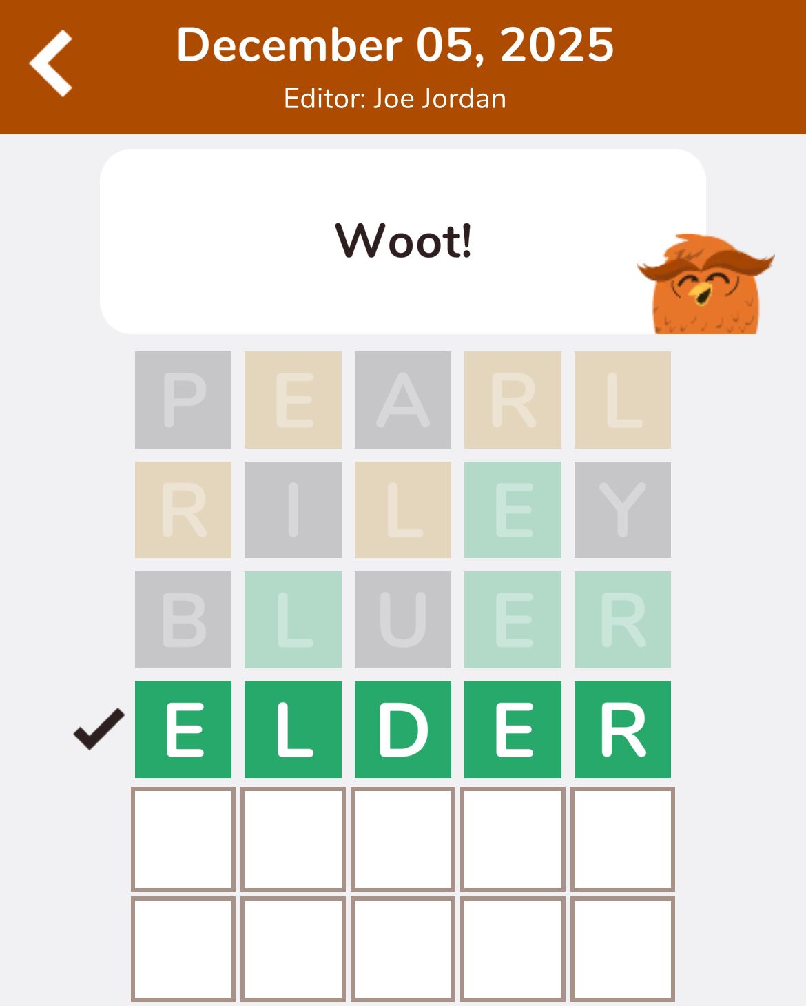 7 Little Words Hootle December 5 2025