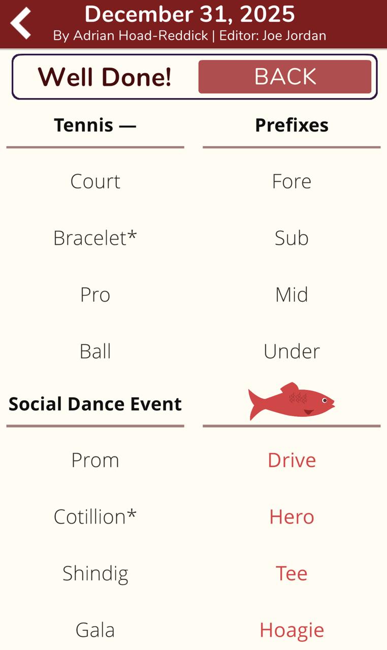 7 Little Words Red Herring December 31 2025