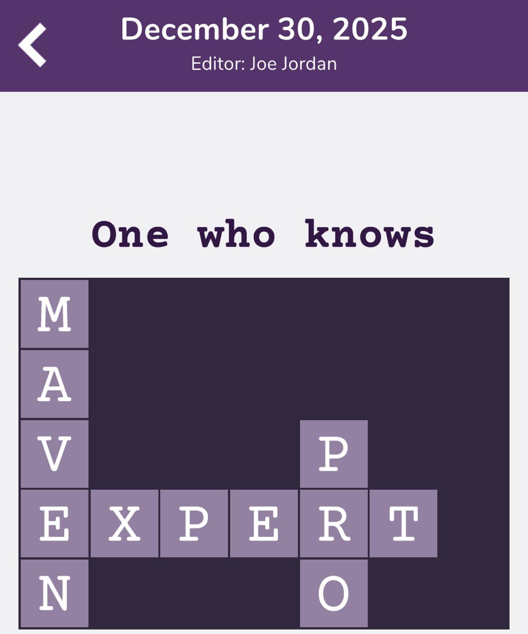 7 Little Words Tiny Little Crosswords December 30 2025