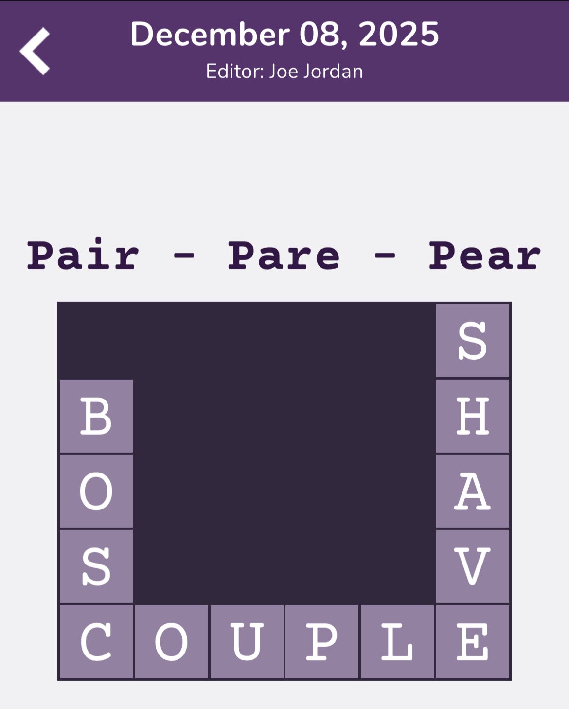 7 Little Words Tiny Little Crosswords December 8 2025 7 Little Words Tiny Little Crosswords December 8 2025