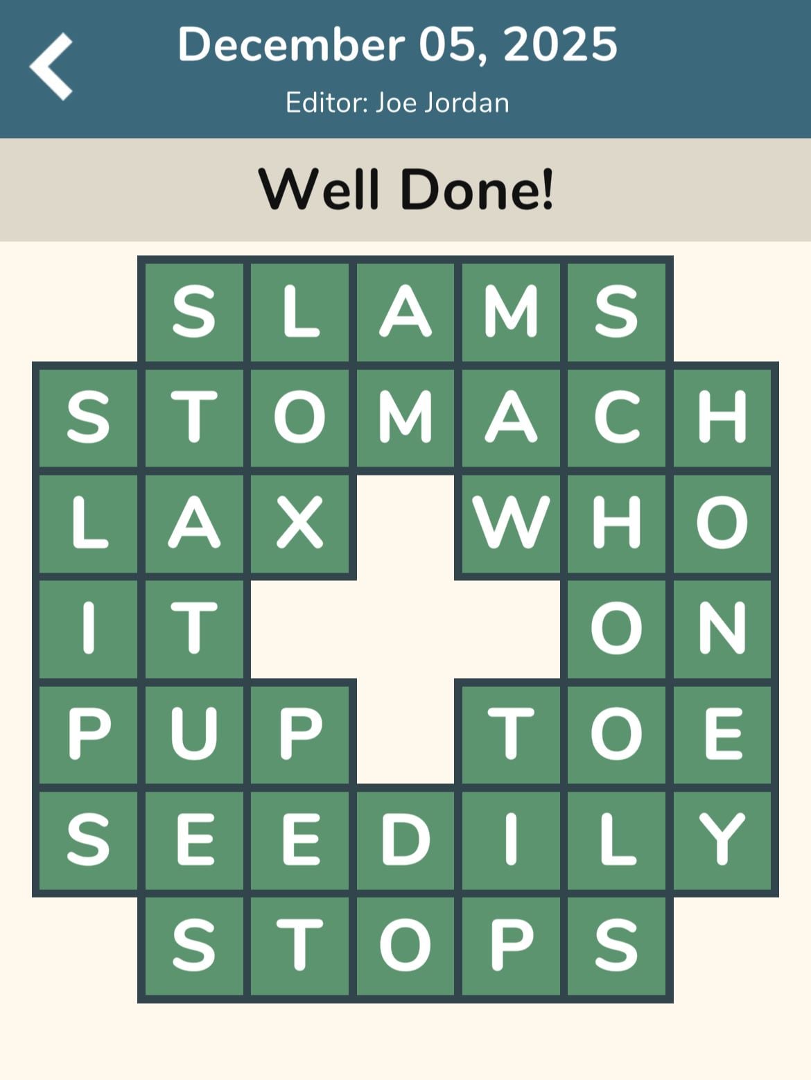 7 Little Words Woven Words December 5 2025