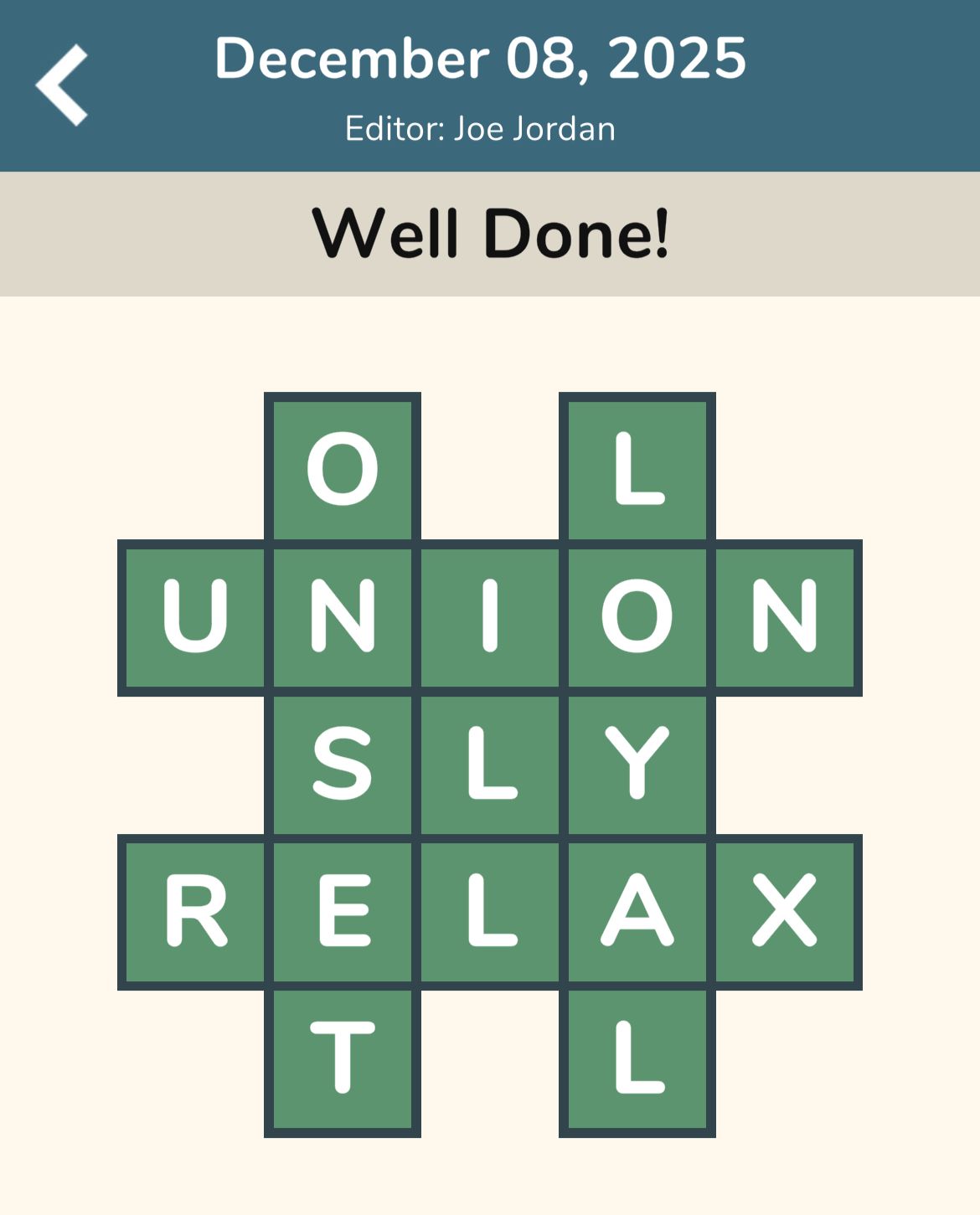 7 Little Words Woven Words December 8 2025