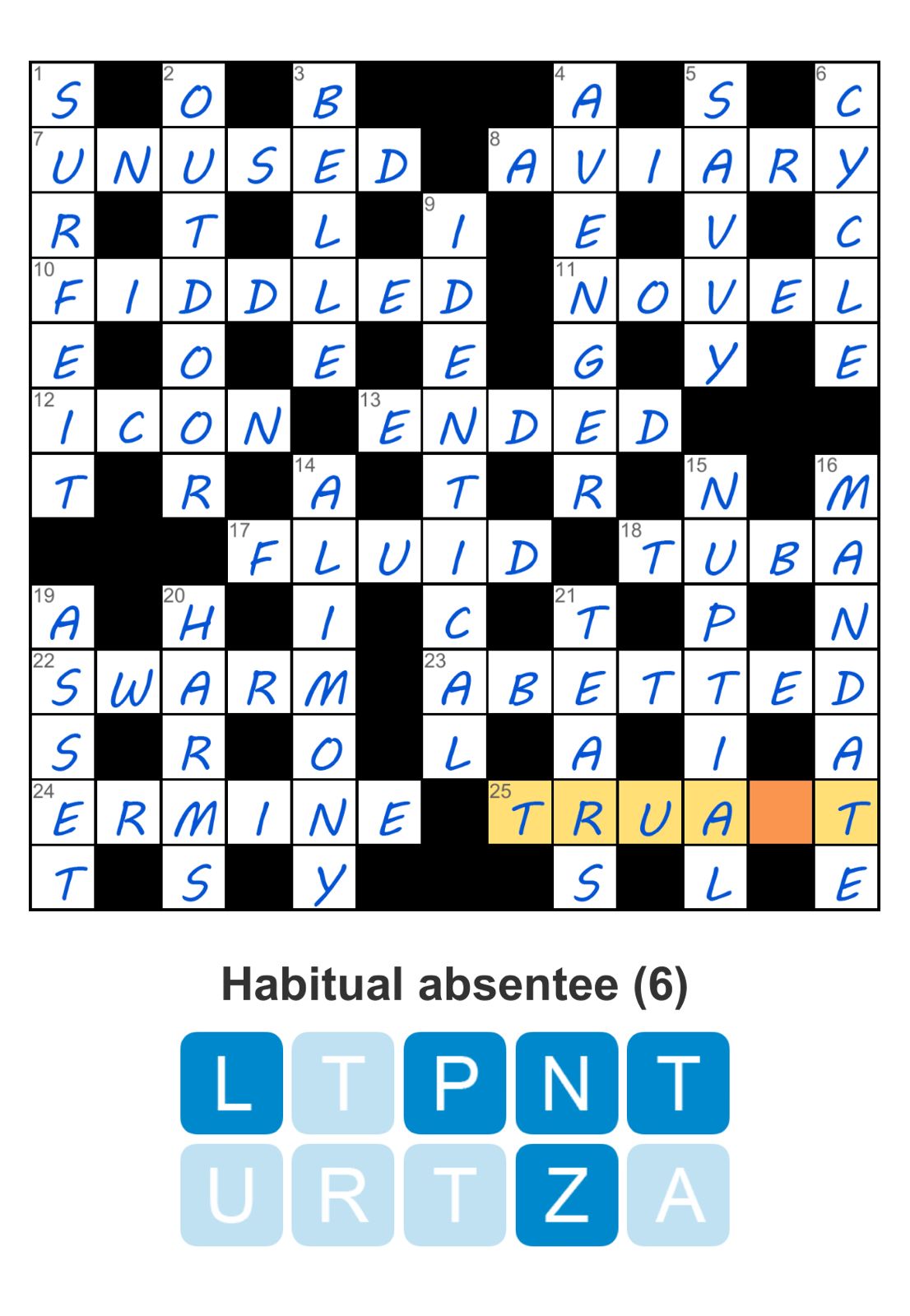 Puzzle Page Challenger December 5 2025