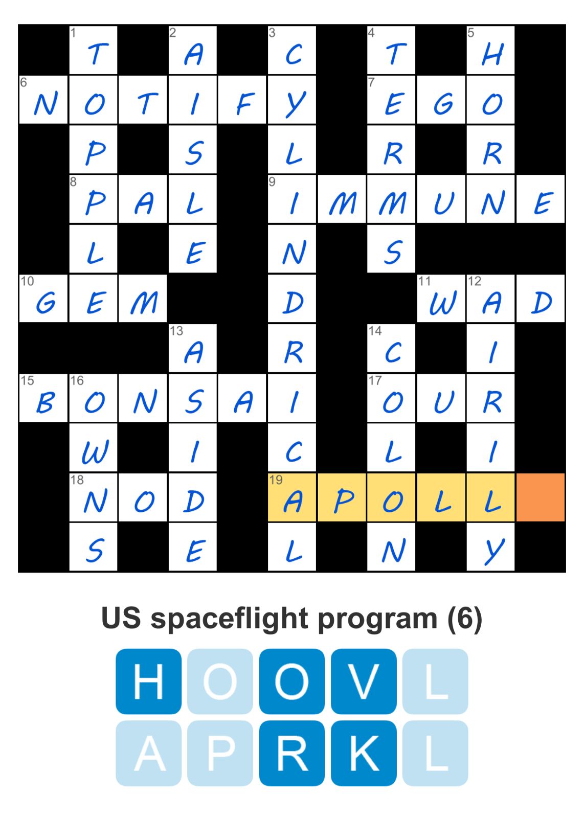 Puzzle Page Crossword December 13 2025