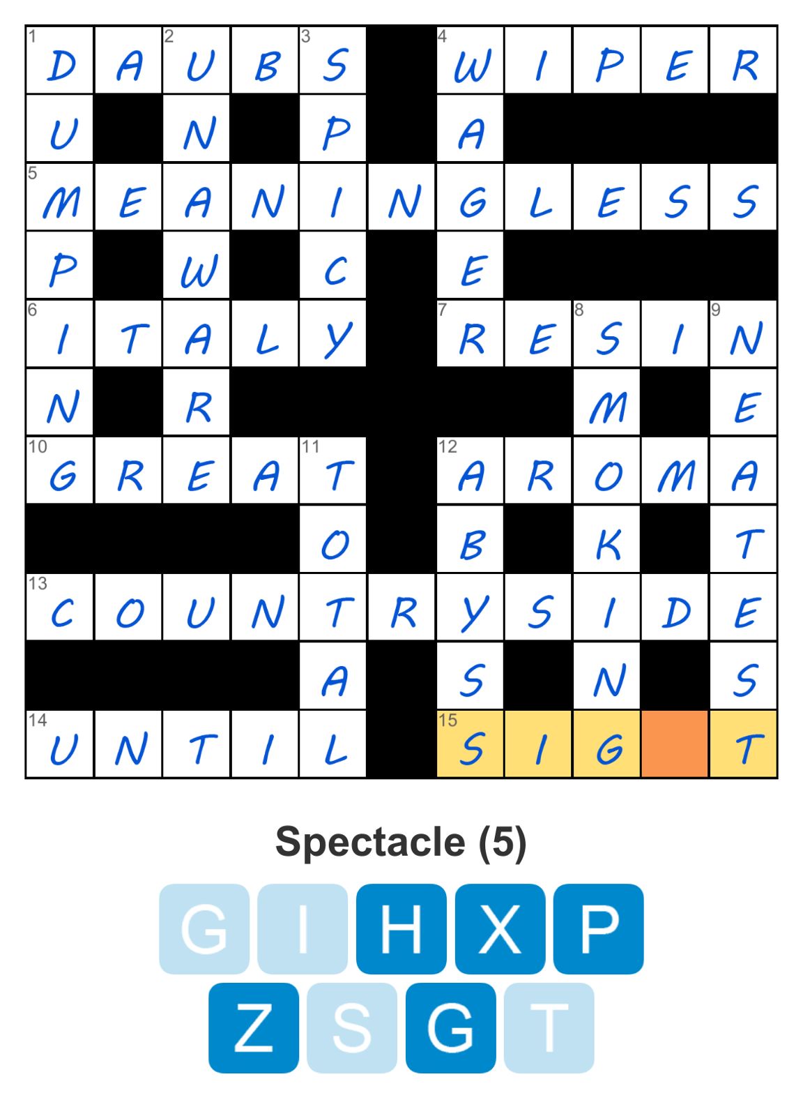 Puzzle Page Crossword December 9 2025