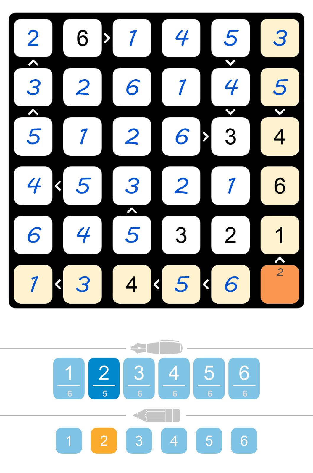 Puzzle Page Futoshiki December 27 2025 Puzzle Page Futoshiki December 27 2025