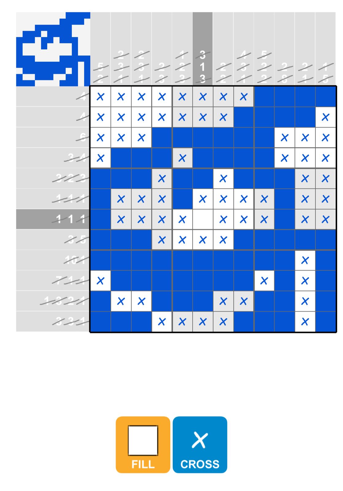 Puzzle Page Picture Cross December 12 2025 Puzzle Page Picture Cross December 12 2025