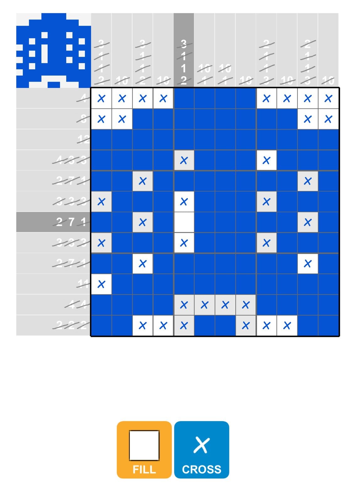 Puzzle Page Picture Cross December 28 2025 Puzzle Page Picture Cross December 28 2025