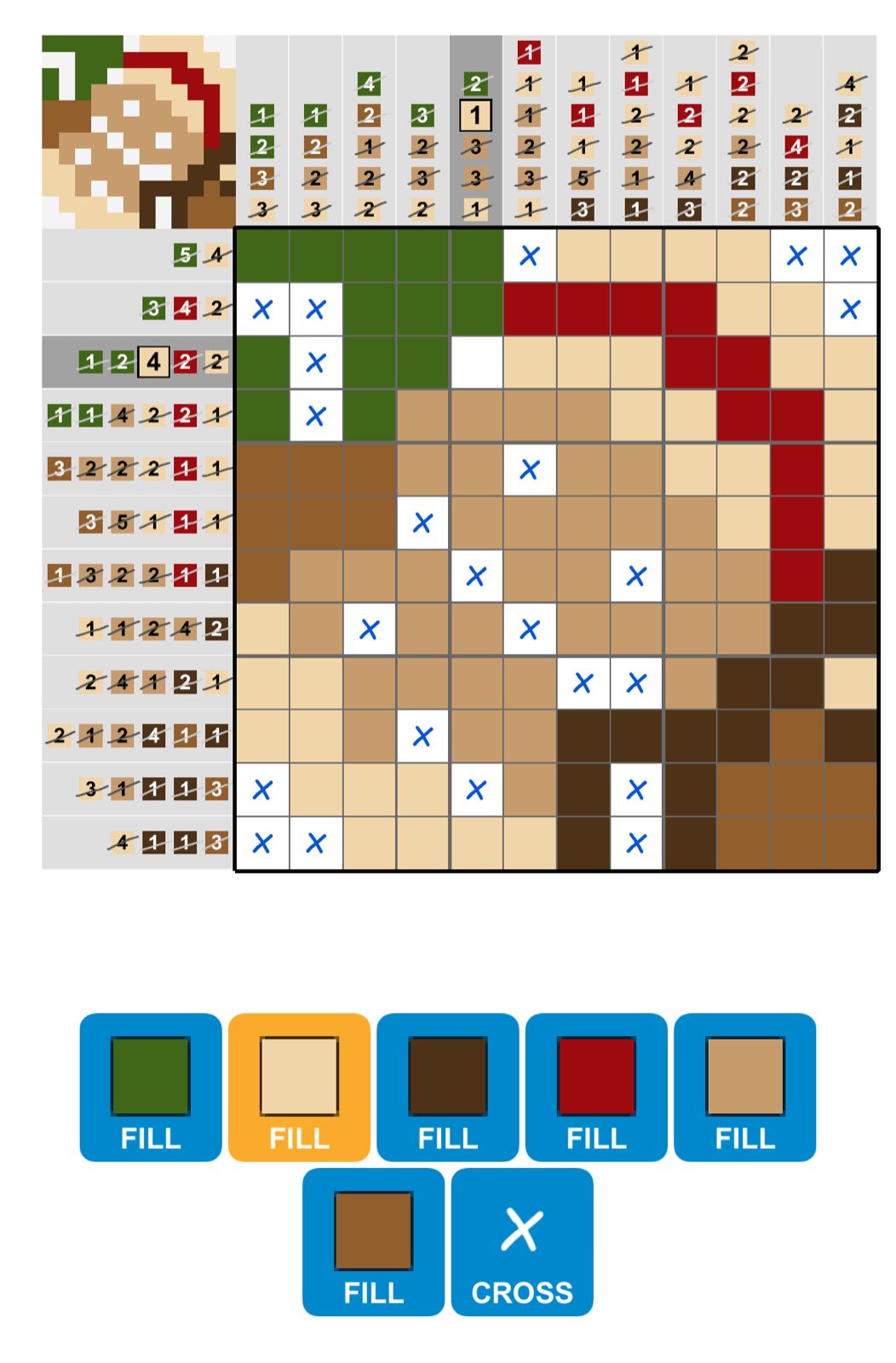 Puzzle Page Picture Cross December 30 2025