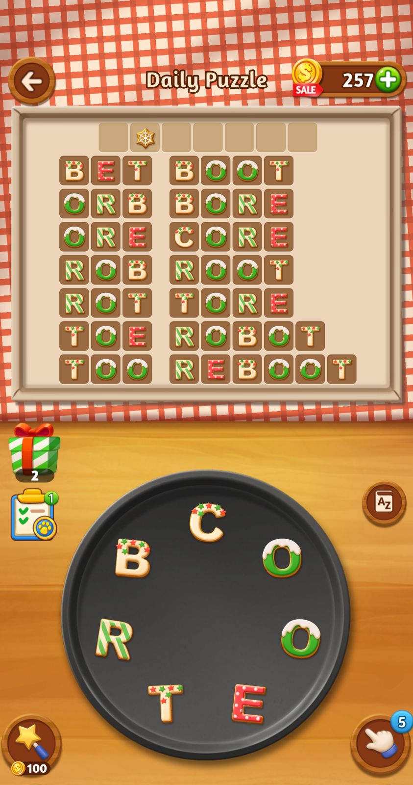 Word Cookies Daily December 21 2025