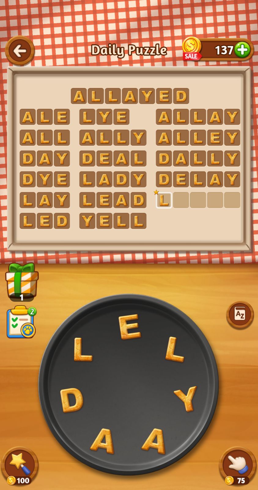 Word Cookies Daily January 1 2026