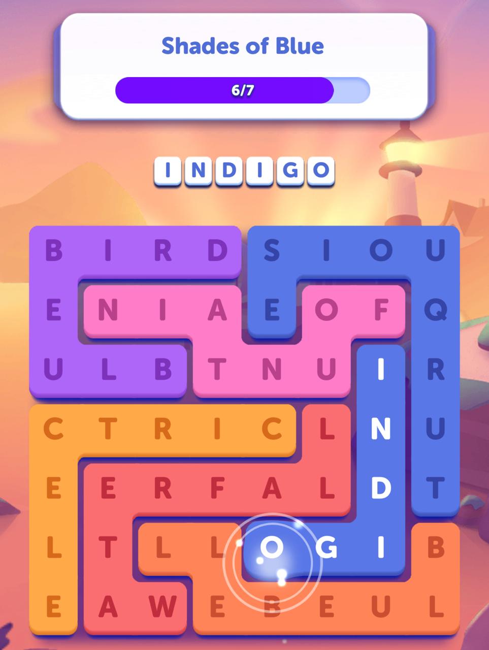 Word Lanes Daily Unwind December 9 2025