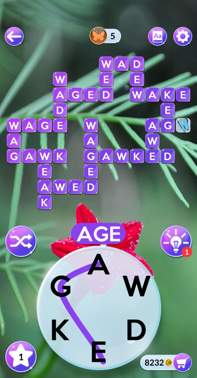 Wordscapes In Bloom Daily December 23 2025